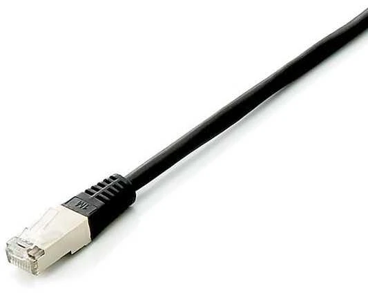 Equip Įrengti Patchcord Cat6a, S / FTP, 10m, juoda (605696)