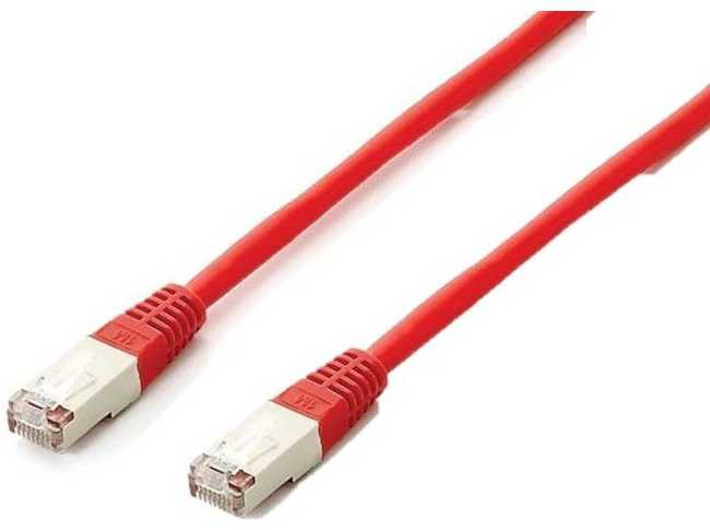 Equip 605626 tinklo kabelis Raudona 10 m Cat6a S/FTP (S-STP) Turas