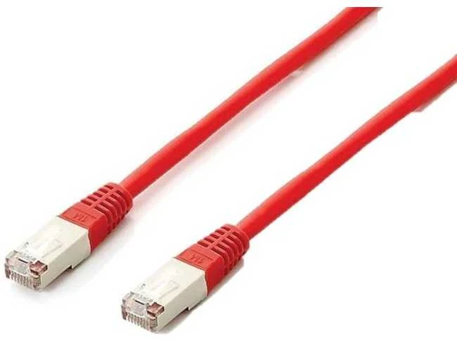 Equip Patchcord, S/FTP, Cat6A, PIMF, HF, 1m, raudona (605620)