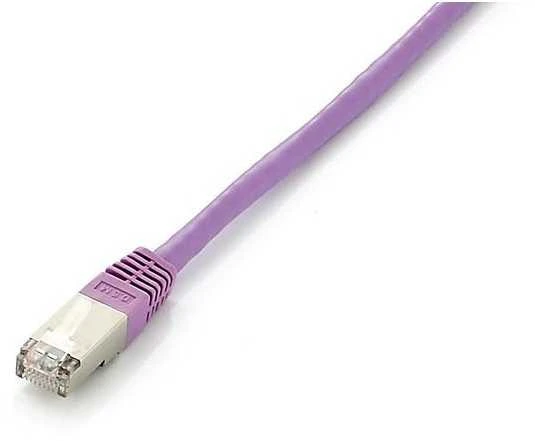 Equip Įrengti Patchcord Cat6a, S / FTP, 5m, rožinė (605654)