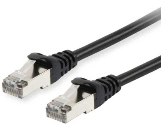 Equip Įrengti Patchcord Cat 6a, SFTP, 5m, juoda (606106)
