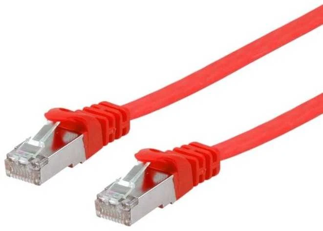 Equip Įrengti Įrengti Patchkabel Cat6A U/FTP 2xRJ45 10,00 m raudona LSZH