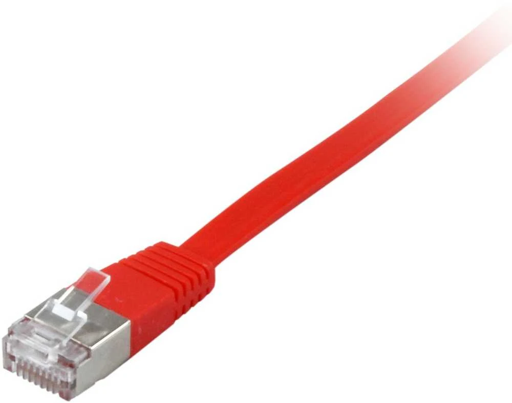 Equip Įrengti Įrengti Patchkabel Cat6A U/FTP 2xRJ45 5,00 m raudona LSZH