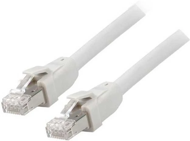 Equip Įrengti Įrengti Patchkabel Cat8.1 S/FTP 2xRJ45 1,00 m grau LSZH