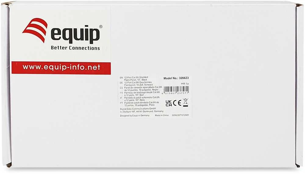 Equip 326623 komutacinė panelė 1U