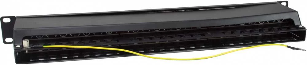 Equip Patchpanel 48x RJ45 Cat6A 19 FTP 1HE Premium juodas