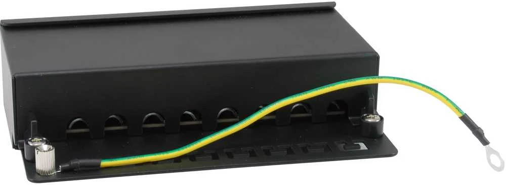 Equip Patchpanel 8x RJ45 Cat6A FTP 1HE Premium juodas