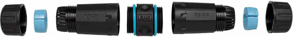 Adapteris USB Equip Equip 221172 zmieniacz płci / kabli RJ-45 Juodas, Mėlyna