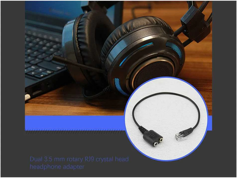 Equip RJ9 į 3.5 mm ausinių adapteris