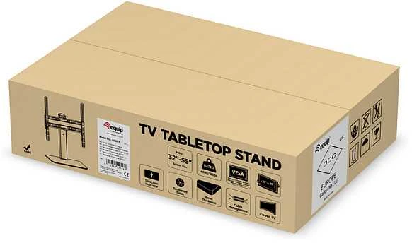Equip 650611 televizoriaus laikiklis 139,7 cm (55″) Juoda