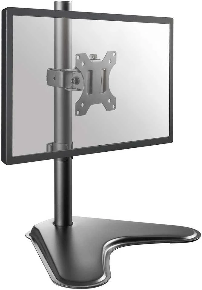 Laikiklis Equip 13"-32" pasukamas monitoriaus stalo stovas, 75 x 75 mm, 100 x 100 mm, -45 - 45°, -90 - 90°, aliuminis, plastikas, juodas