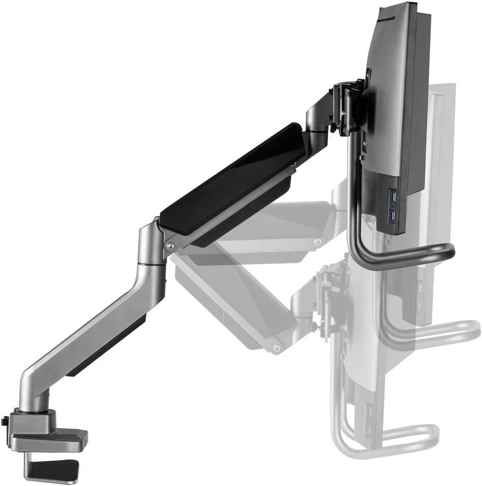 Equip 650161 monitoriaus laikiklis arba stovas 81,3 cm (32″) Stalas Juoda