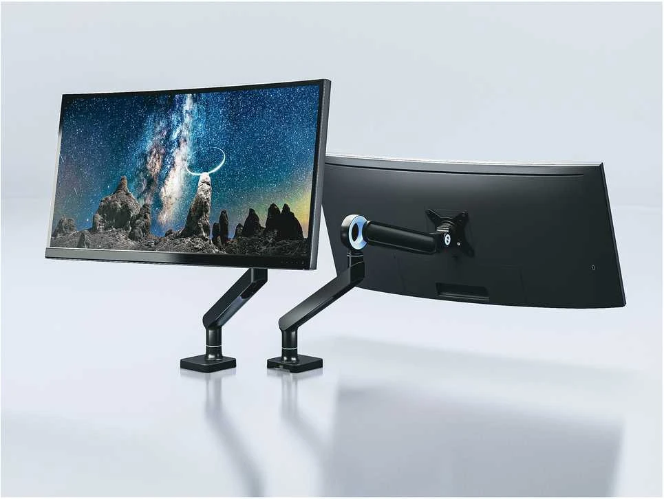 Equip 650184 monitoriaus laikiklis arba stovas 88,9 cm (35″) Stalas Juoda