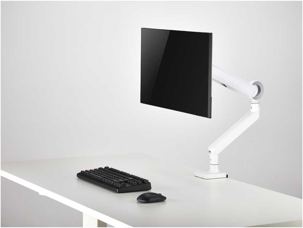 Equip 650185 monitoriaus laikiklis arba stovas 88,9 cm (35″) Stalas Balta