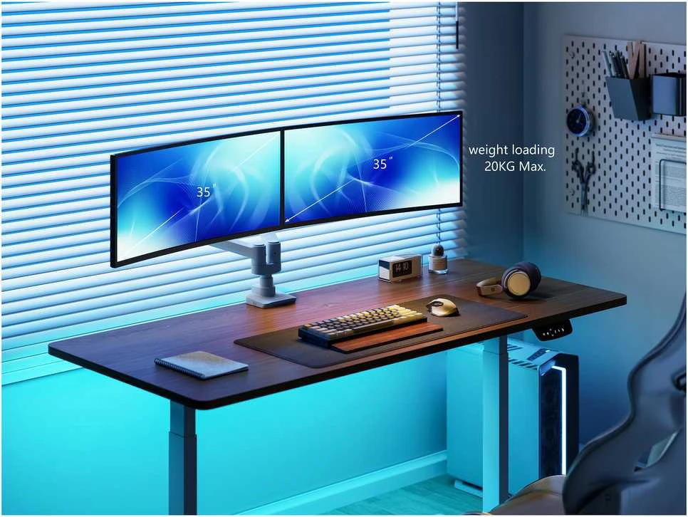 Equip 650183 monitoriaus laikiklis arba stovas 88,9 cm (35″) Stalas Balta