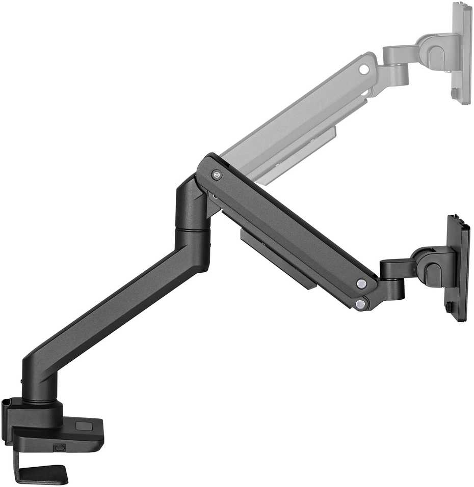 Equip 650180 monitoriaus laikiklis arba stovas 124,5 cm (49″) Stalas Juoda