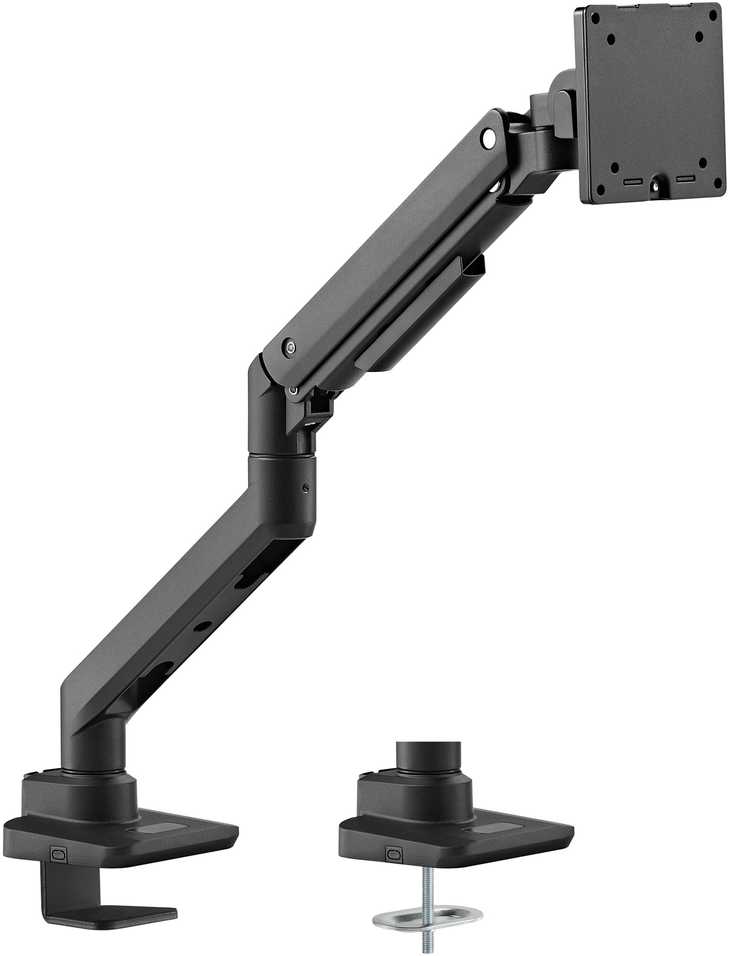 Equip 650180 monitoriaus laikiklis arba stovas 124,5 cm (49″) Stalas Juoda