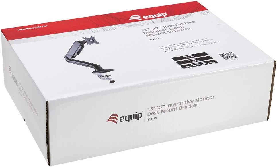 Equip 650120 monitoriaus laikiklis arba stovas 81,3 cm (32″) Stalas Juoda