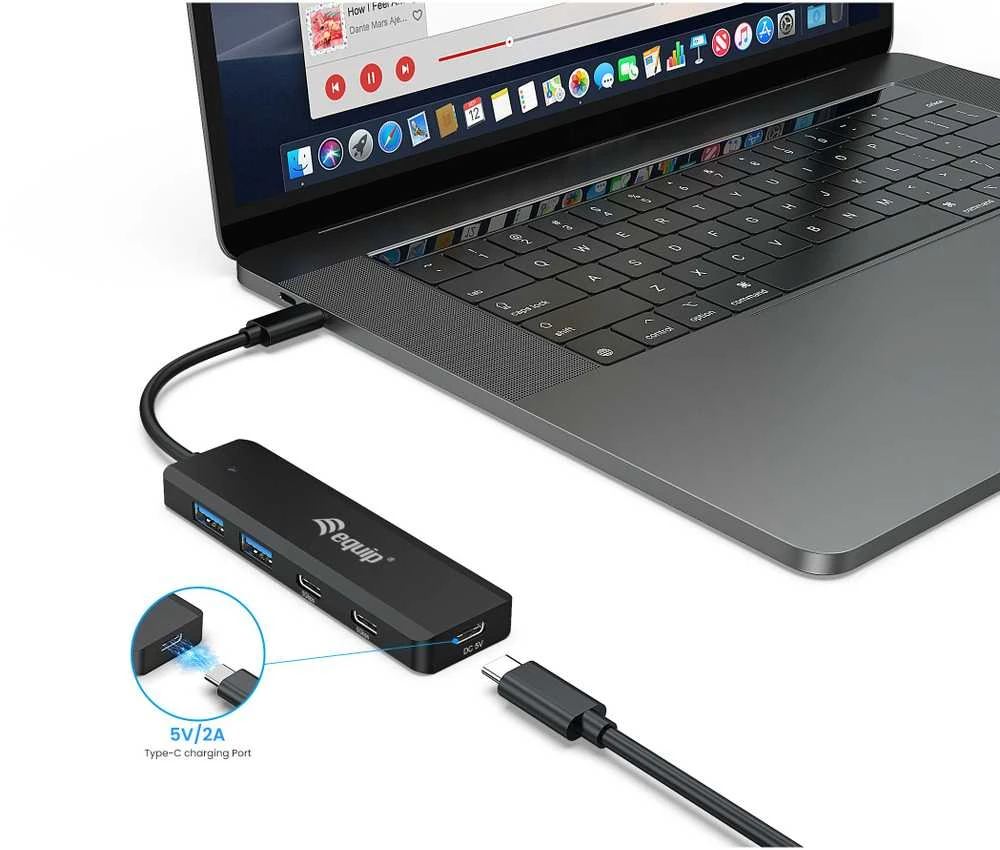 HUB USB Equip Usb-C 4-Port Usb 3.2 Gen 1