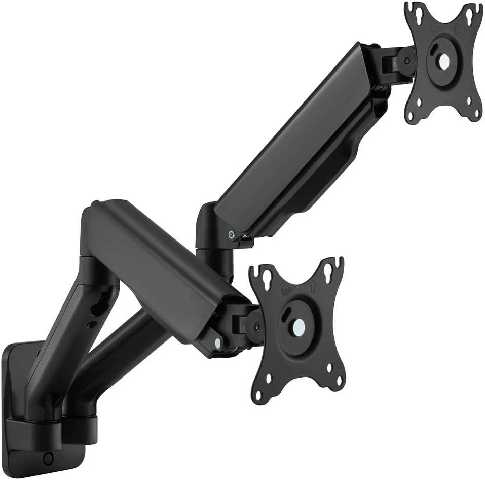 Sieninis laikiklis Equip 17"-32"/2TFT 180°GF 2Joints 9Kg sw lite mažmeninė prekyba