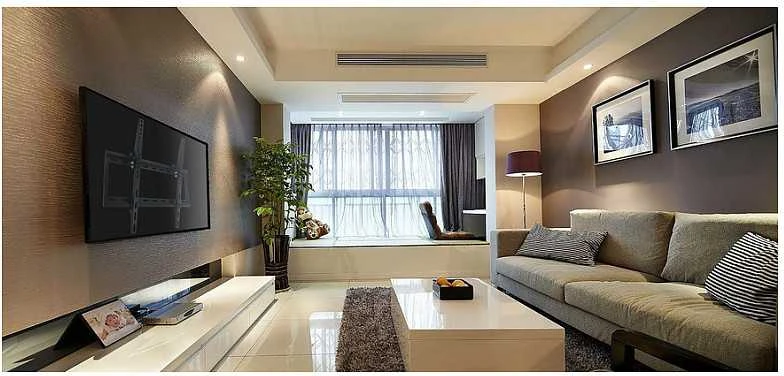 Laikiklis Equip Wandhalterung 32"-55"/1TFT neigbar 1Gelenk 35Kg sw retail