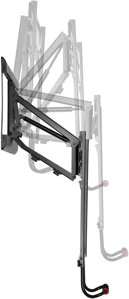 Equip Televizoriaus sieninis laikiklis 43"-50"/35kg 1TFT 4Gelenke ištraukiamas juodas