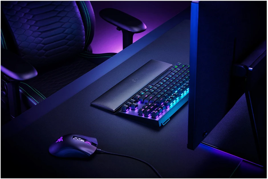 Razer Ergonomic Riešo atrama Tenkeyless klaviatūrai