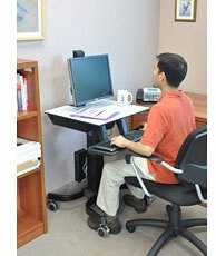„Ergotron WORKFIT-C“ VIENO HD/LCD PIVOT CPU LAIKIKLIS
