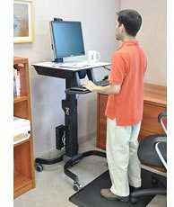 „Ergotron WORKFIT-C“ VIENO HD/LCD PIVOT CPU LAIKIKLIS