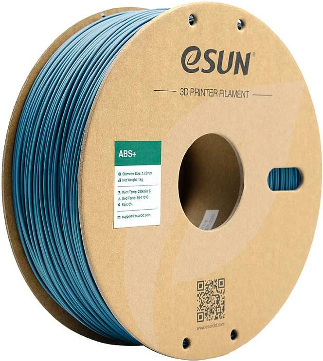 eSun ABS+ plastikas 1kg 1.75mm - Pilkas