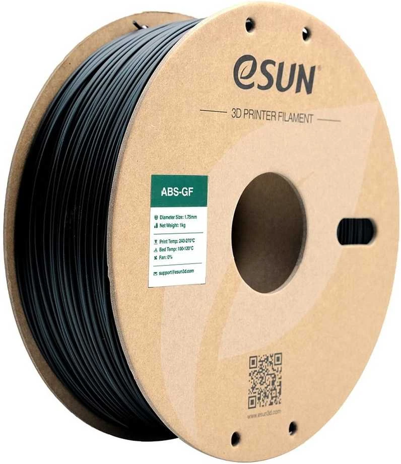 eSun ABS-GF siūlo ritė su specifikacijų lipduku