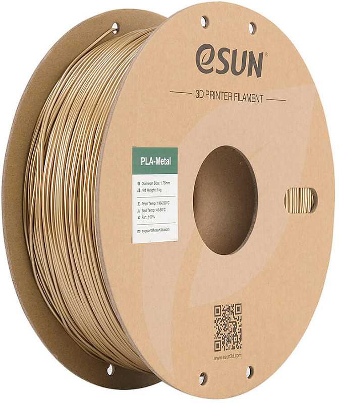 eSun ePLA-Metal plastikas 1kg 1.75mm - Antique Brass