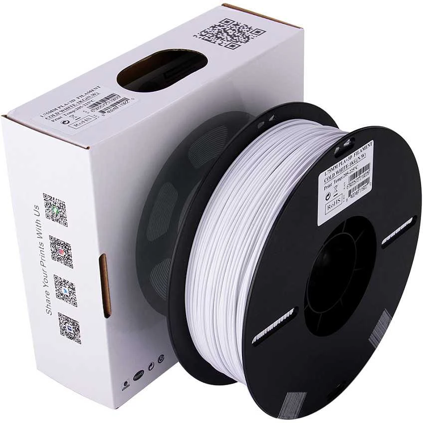 eSun PLA+ 1kg 1.75mm - Cold Baltas