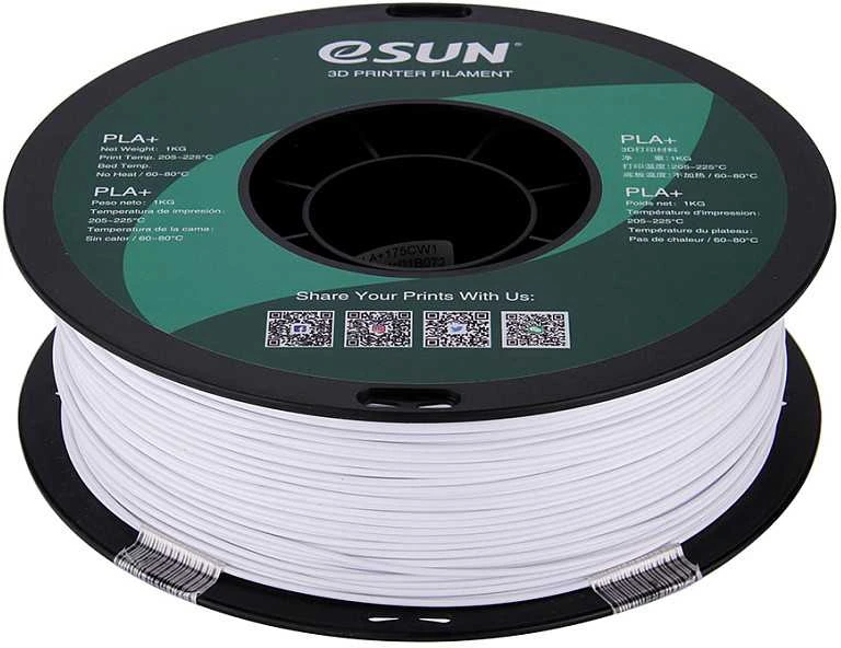 eSun PLA+ 1kg 1.75mm - Cold Baltas