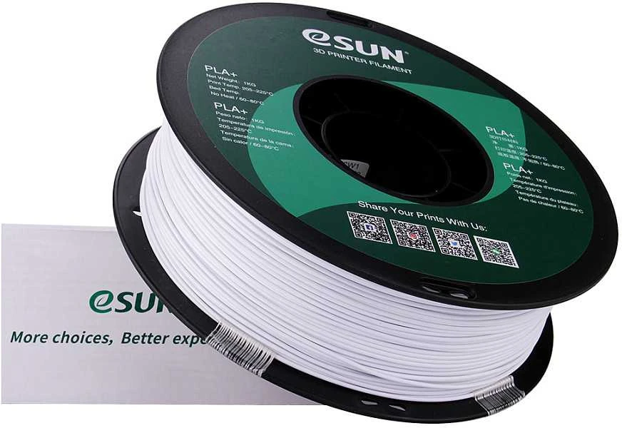 eSun PLA+ 1kg 1.75mm - Cold Baltas