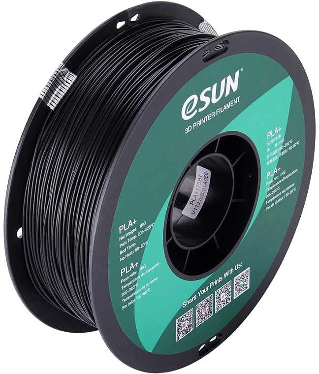 eSun PLA+ 1kg 1.75mm - Juodas