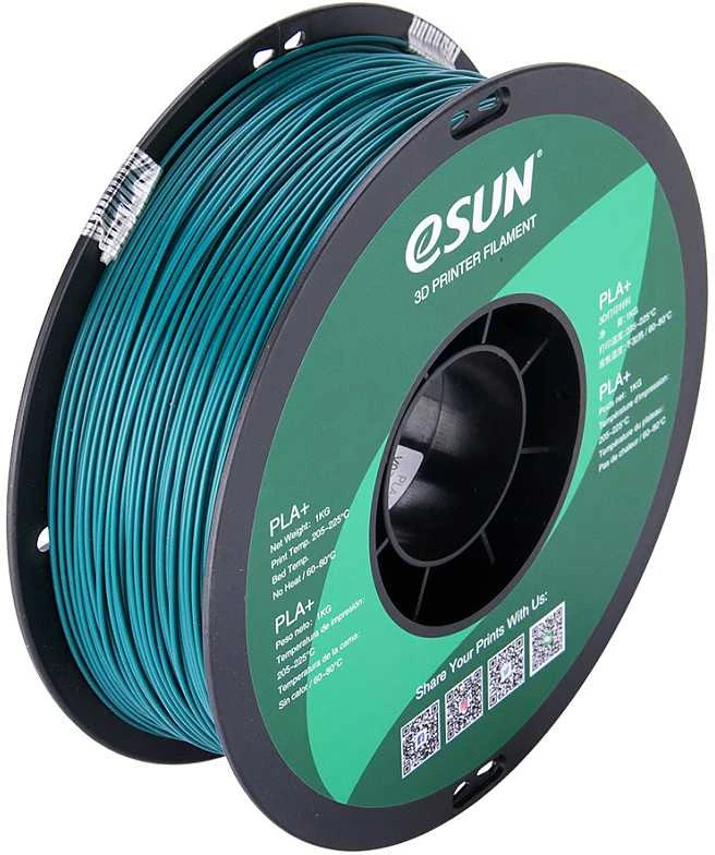 eSun PLA+ 1kg 1.75mm - Žalias