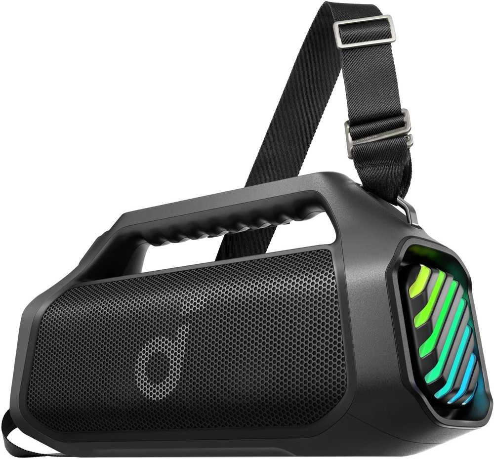 Anker Soundcore Boom 2 Pro tragbarer Bluetooth kolonėlė, Juodas, Kabellos, 140W, A3134A11