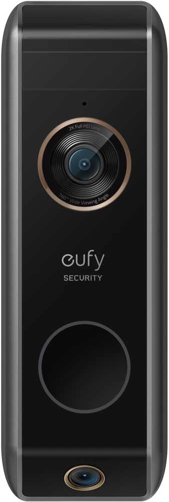 Anker Eufy Video Doorbell 2K su HomeBase, maitinama baterija