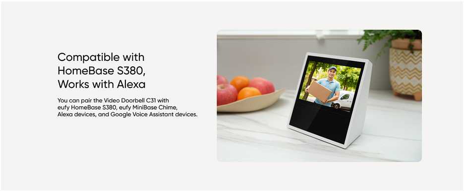 Eufy eufy Video Doorbell C31 with SD Card