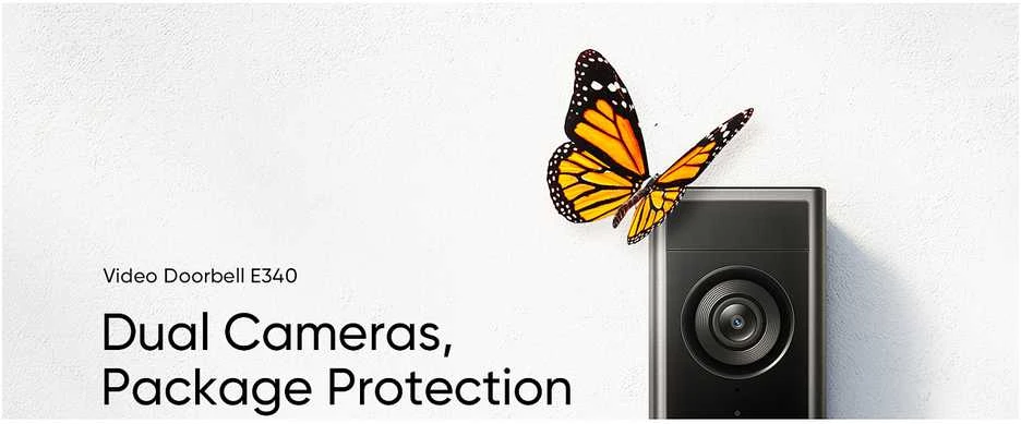 Anker Eufy Doorbell E340 su skambučiu