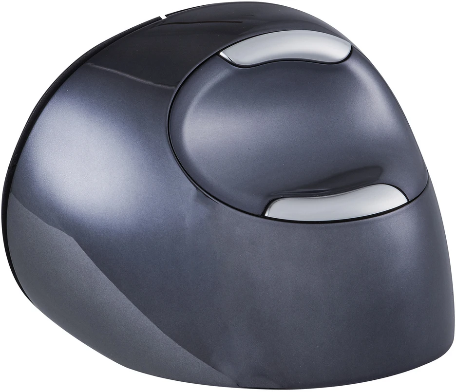 Evoluent VerticalMouse D, pelė - juodas/sidabrinis, Large, RH