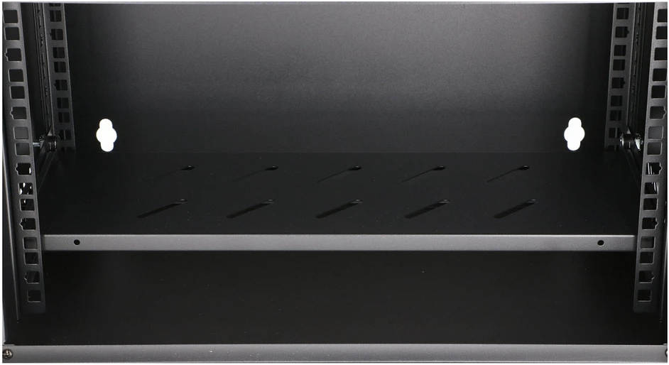 „Extralink Lite“ 6U 530X400 prie sienos montuojama spintelė, juoda