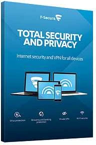„F-SECURE Total Security“ – 5 įrenginiai, 2 metai – ESD atsisiuntimas