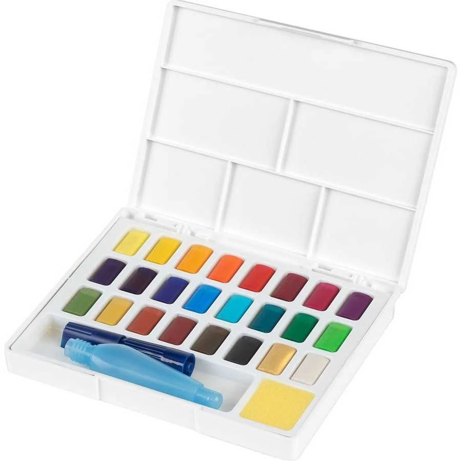Akvareliniai dažai Faber-Castell Creative Studio, 24 spalvų