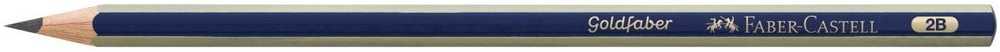 Faber-Castell FABER-CASTELL Bleistift Goldfaber 1221 2B 12er