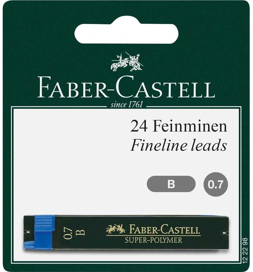 Faber-Castell Faber-Castell 122298 wkład do długopisu B Juodas