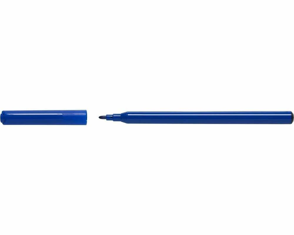 Mėlynas Faber-Castell flomasteris be dangtelio