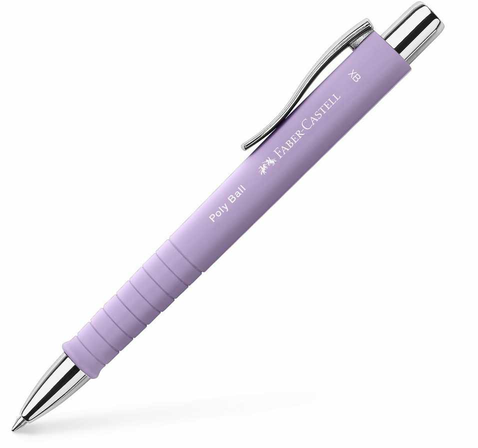 Faber-Castell FABER-CASTELL Kugelschreiber Poly Ball XB sweet lilac