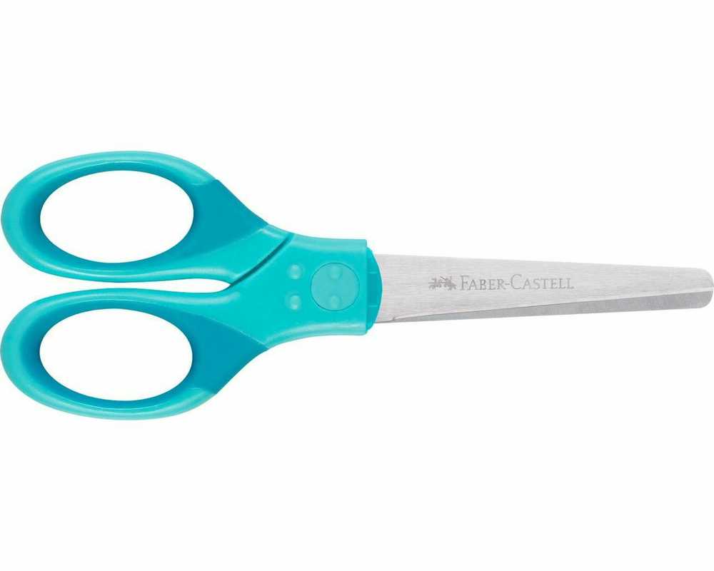 Faber-Castell FABER-CASTELL Schulschere Grip türkis